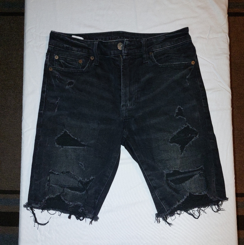American Eagle Flex Ripped Jean Shorts